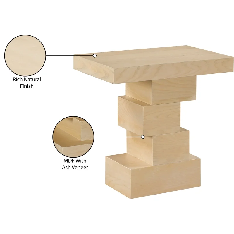 Meridian Furniture Westmount Natural End Table
