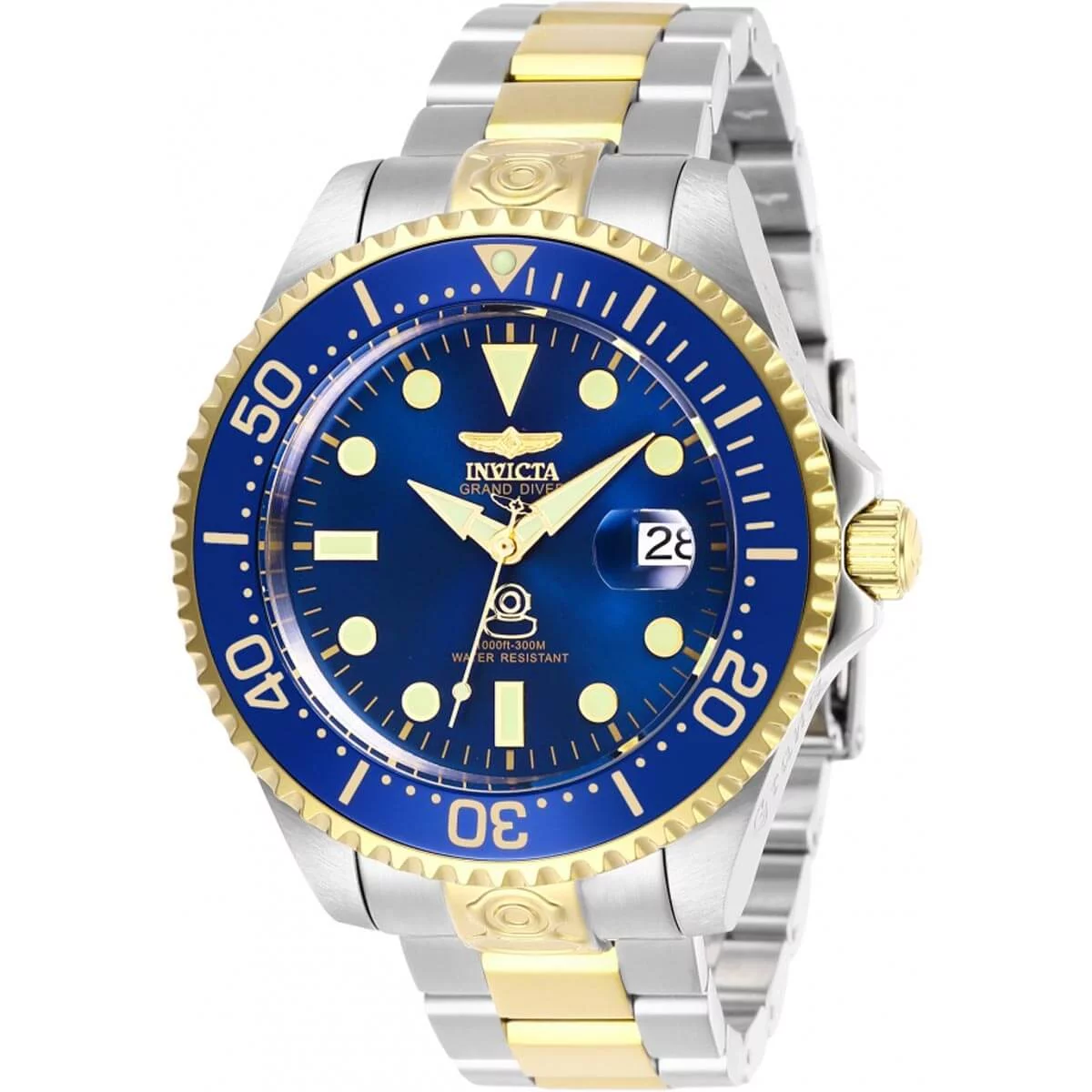 Invicta 27613 Men's Pro Diver Blue Dial Bracelet Automatic Watch