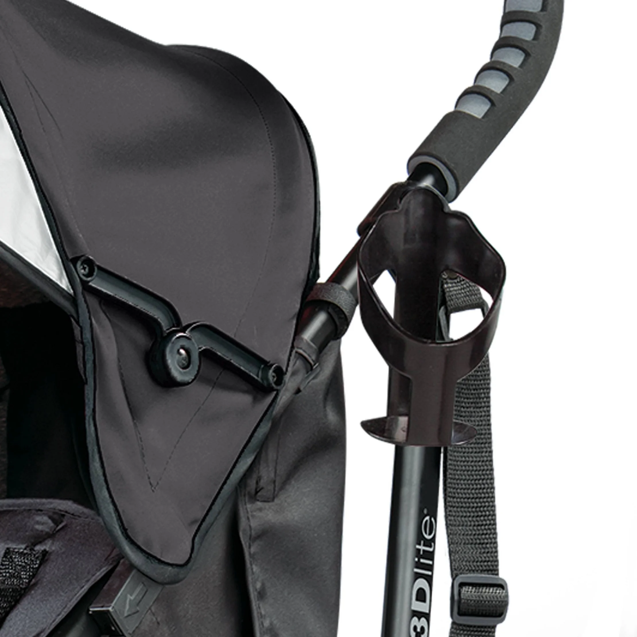 3D Lite Stroller - Jet Black