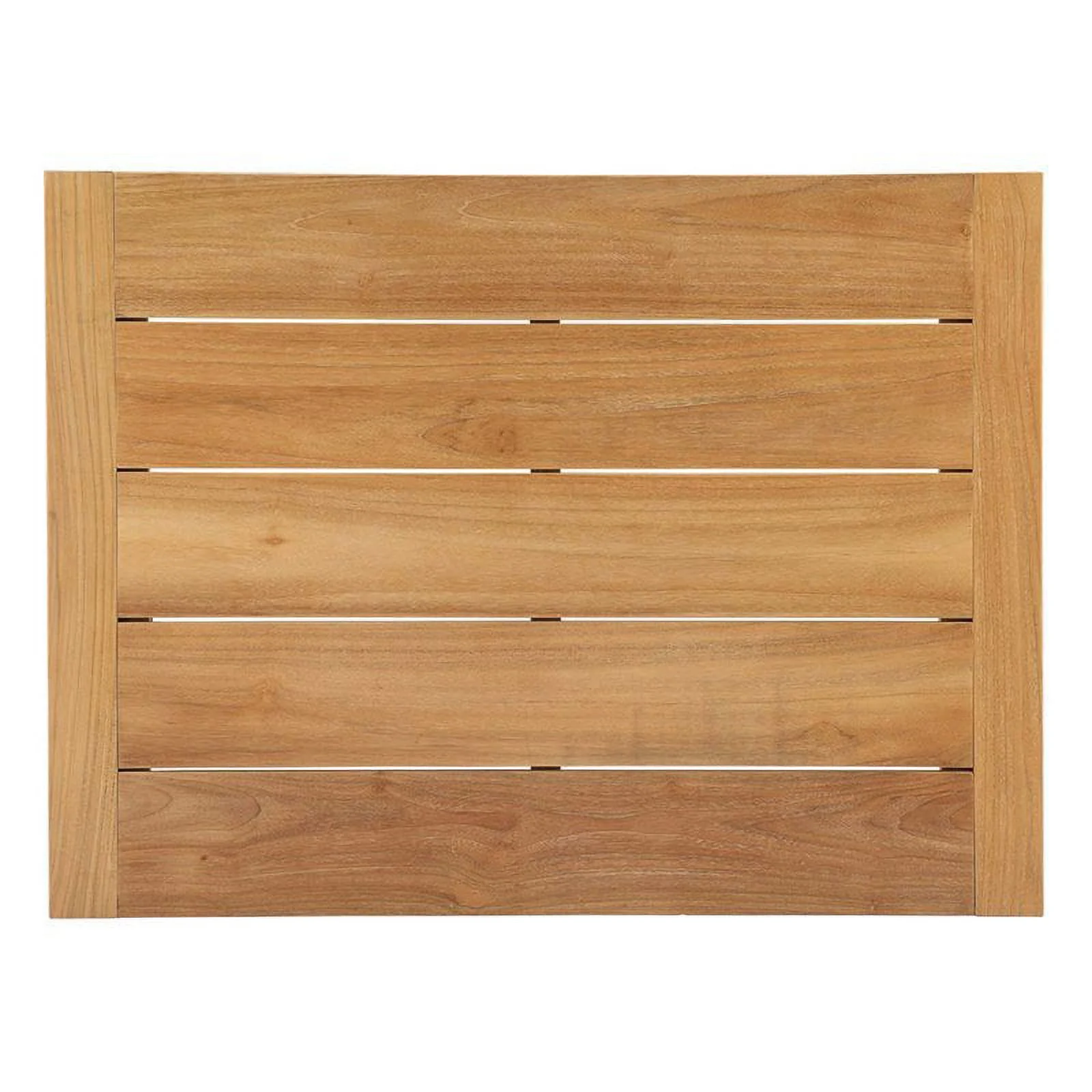 Afuera Living Modern Solid Wood Patio Coffee Table in Natural