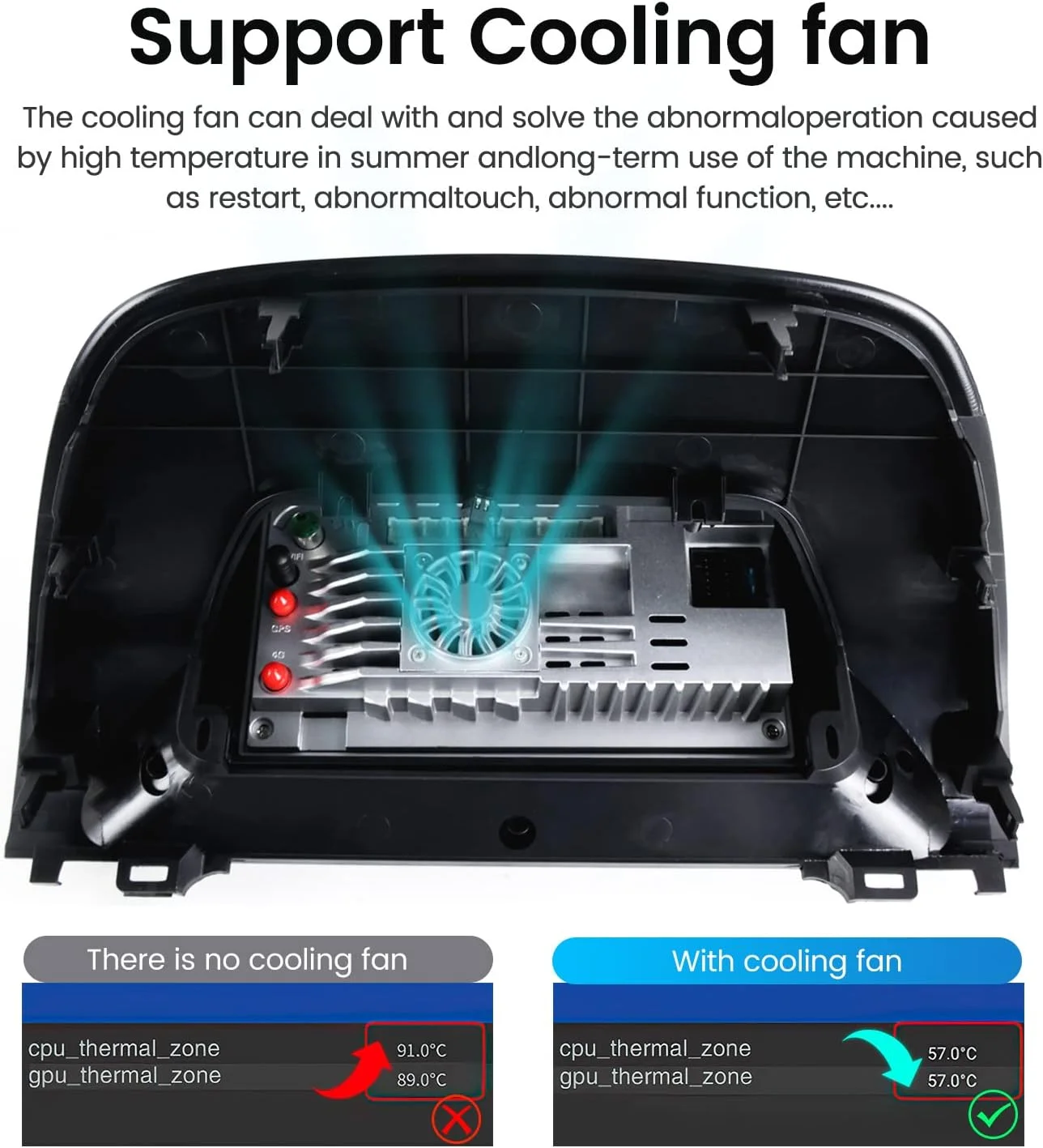 THONZER Android 12 Car Radio Stereo for Honda Accord 10th 2018-2021, 10.1