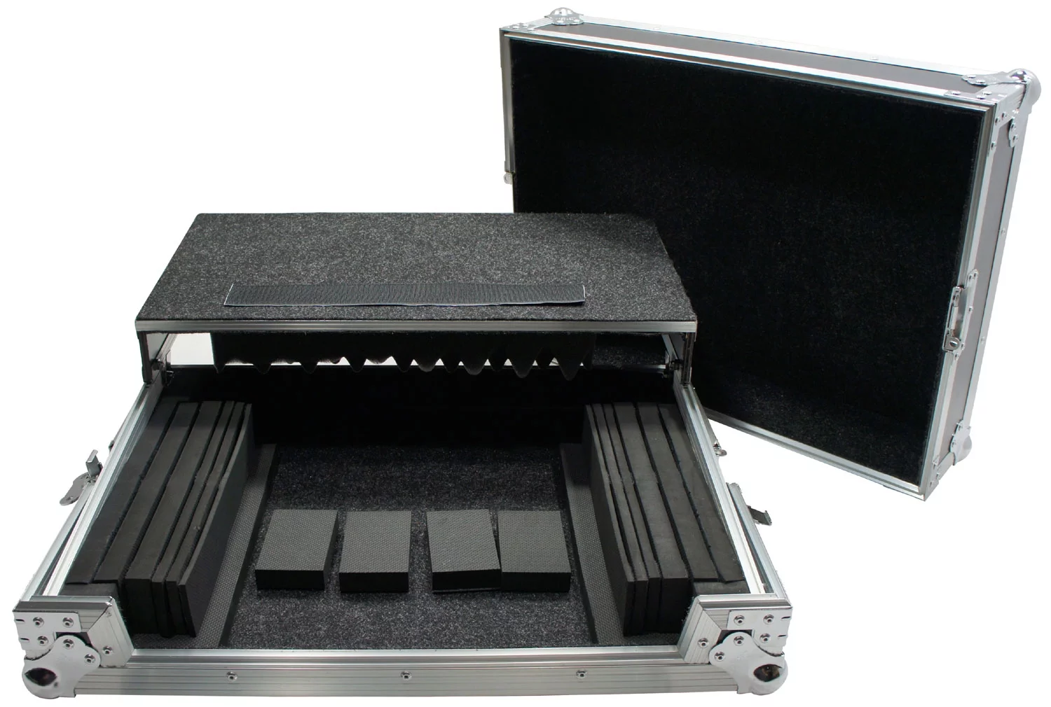 Harmony HCMINILT Glide Laptop Stand Road DJ Case Hercules DJControl Jogvision