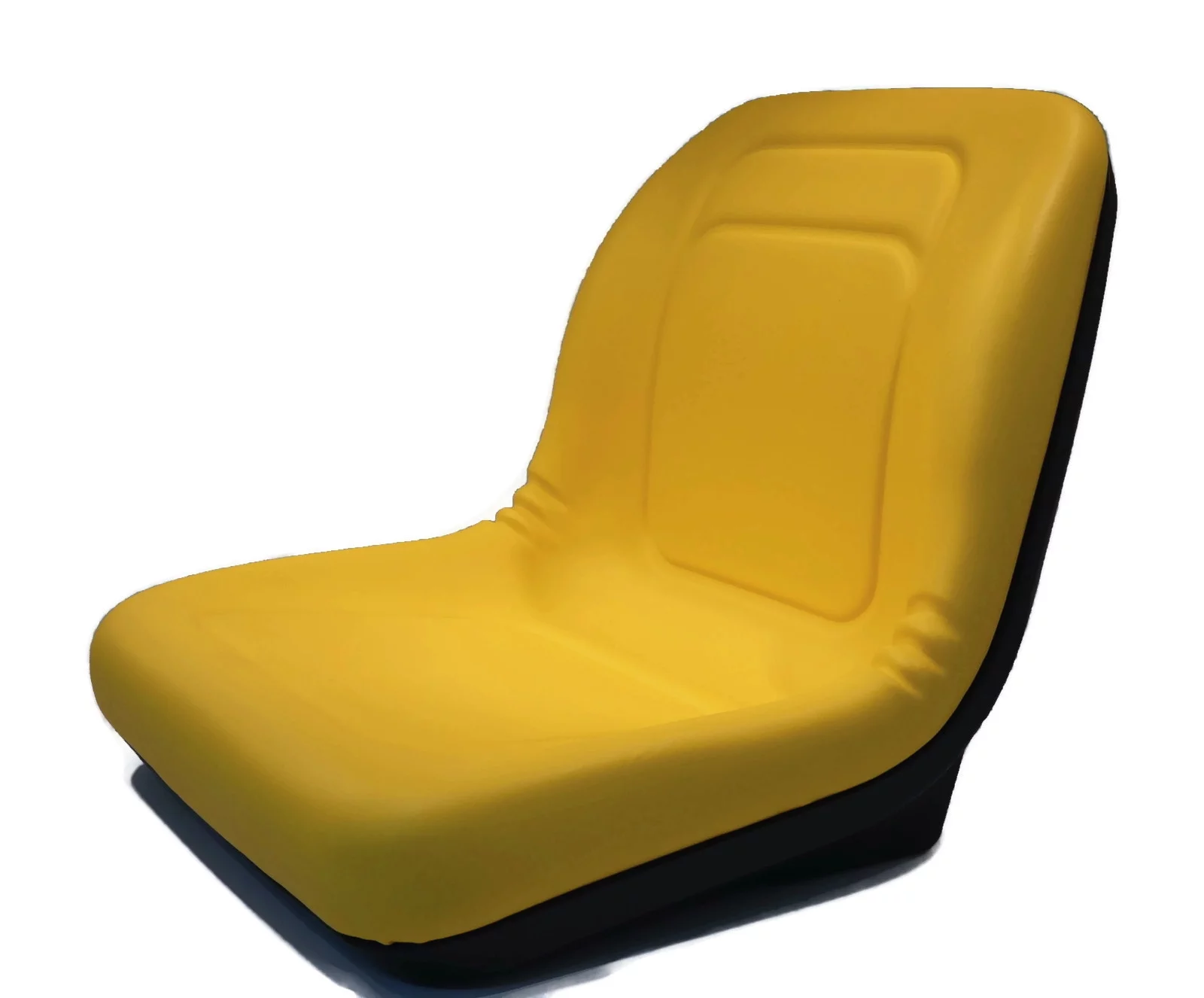 The ROP Shop | (4) Yellow High Back Seat fit John Deere Riding Mowers GX335, GX345, GX355, G100