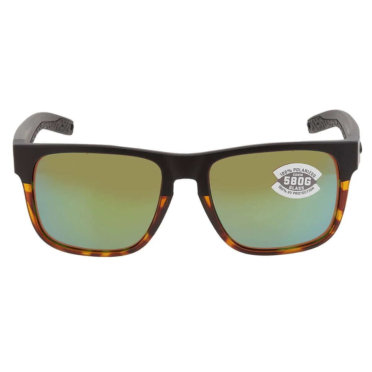Costa Del Mar SPEARO Green Mirror Polarized Glass Men's Sunglasses SPO 181 OGMGLP 56