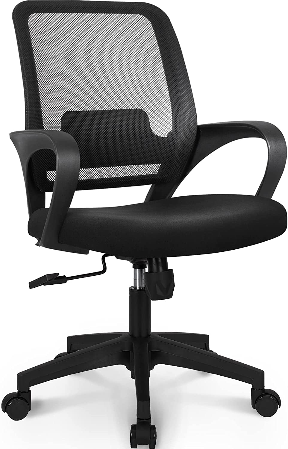 Office Chair Ergonomic Mesh Computer Chair Lumbar Support Modern Executive Adjustable Rolling Swivel Chair for Desk Home Office