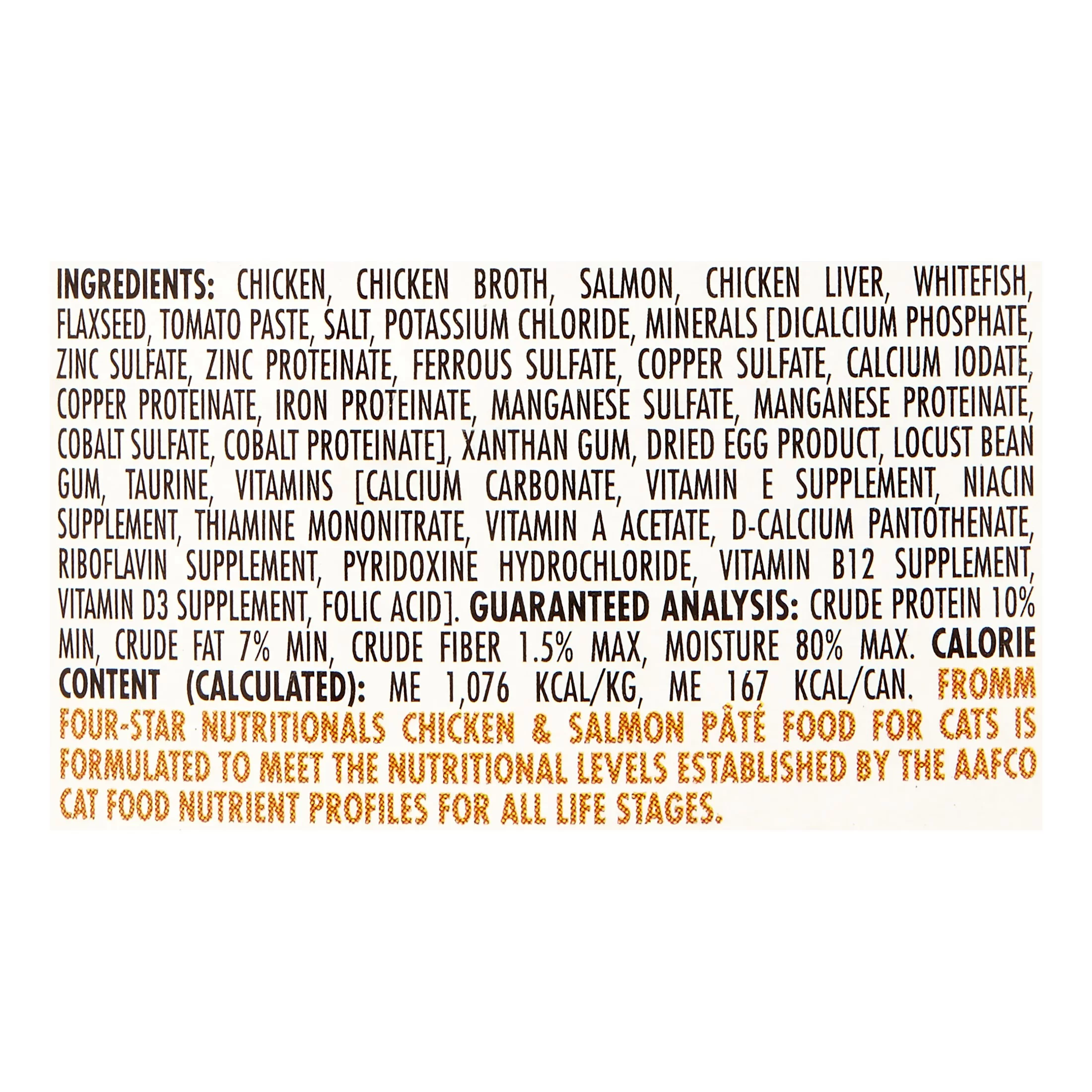 (Pack of 12) Fromm Four Star Nutritionals Chicken & Salmon Pate Wet Dog Food, 5.5 oz cans