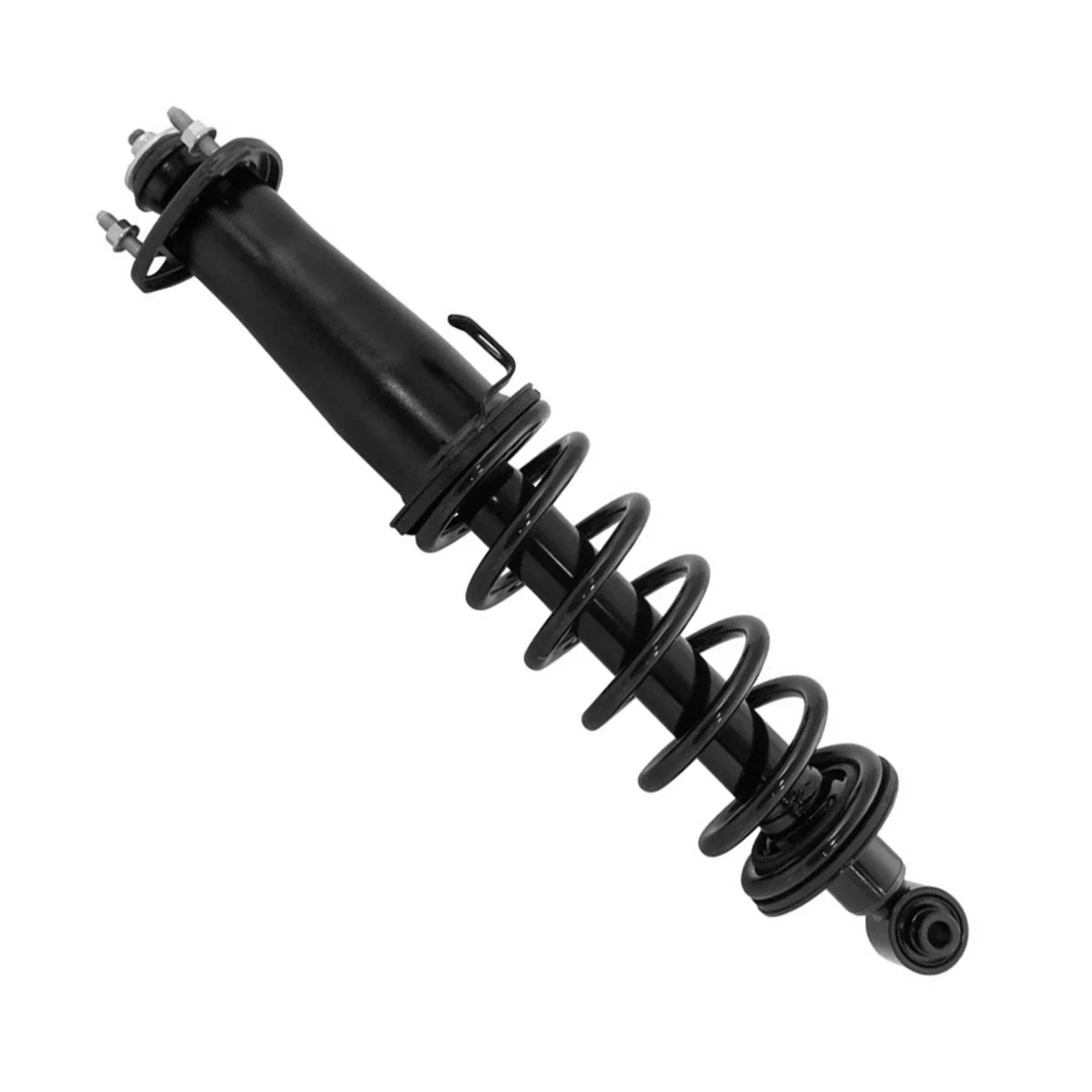 AutoShack Rear Complete Strut and Coil Spring Set of 2 Driver and Passenger Side Replacement for