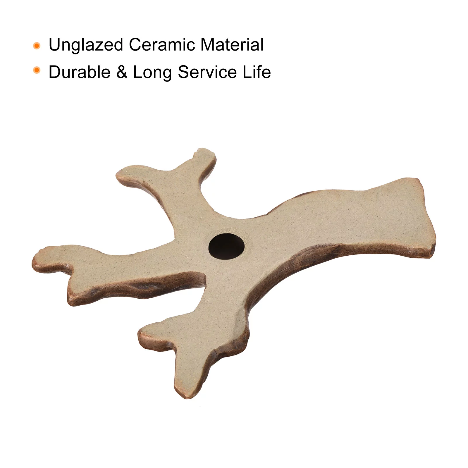 Uxcell #6 Ceramic Tree Branch Artificial Trunk Succulent Micro Landscape 2 Pack