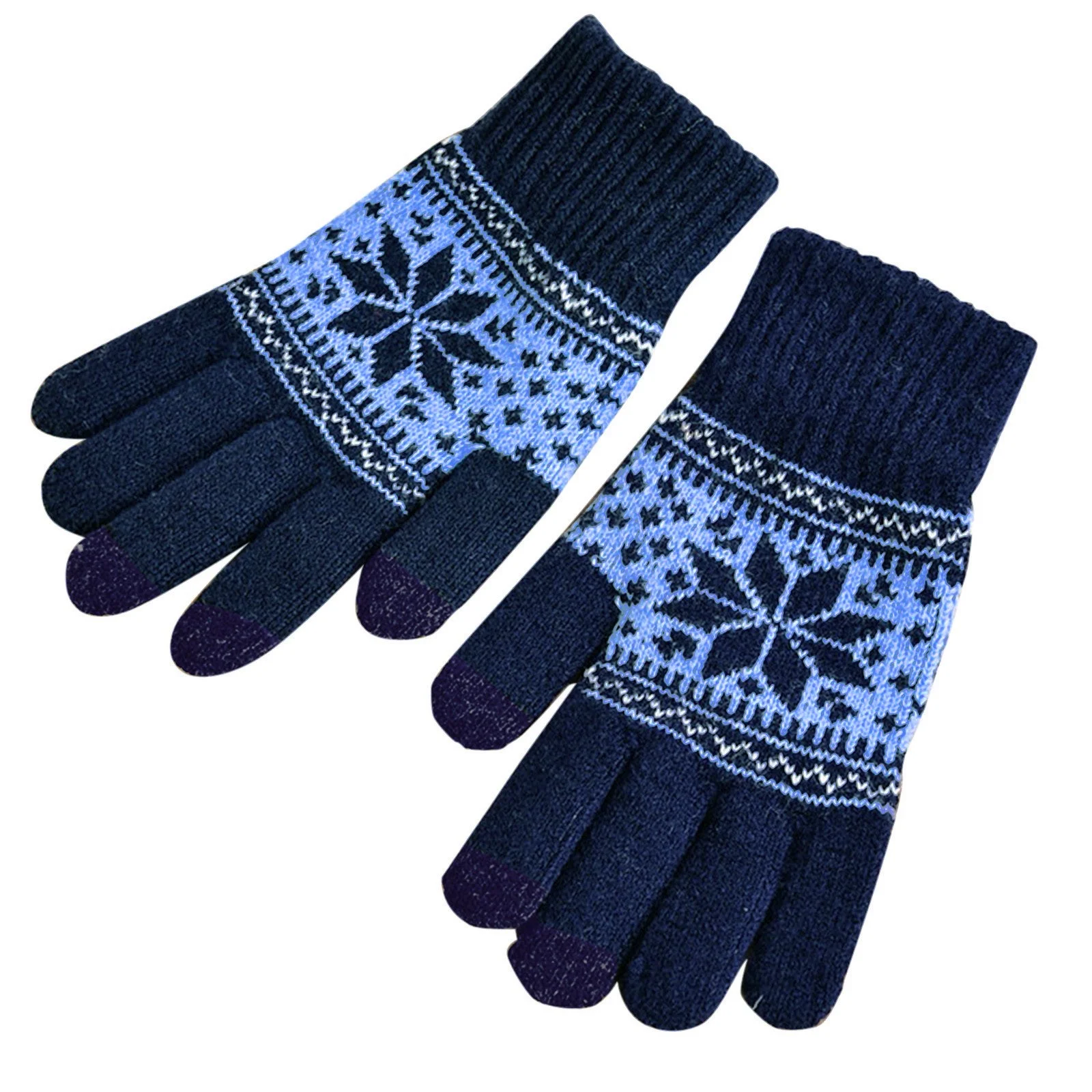 Winter Gloves For Women Cold Weather,Warm Thermal Gloves For Running Green (One Size)