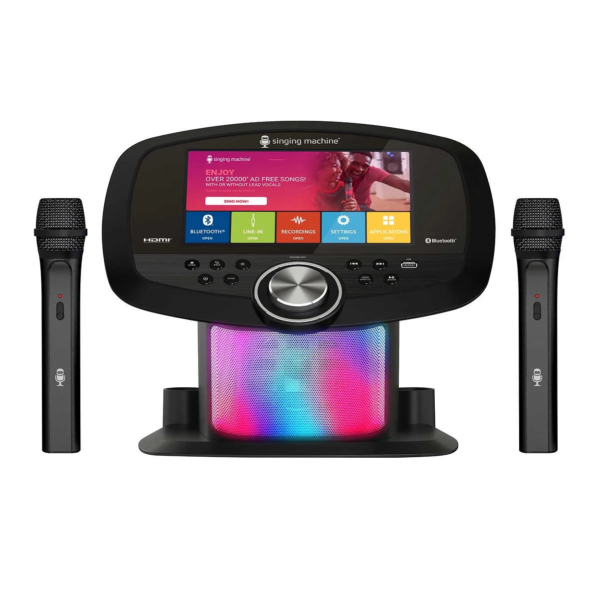 Singing Machine Premium WiFi Karaoke System with 10.1