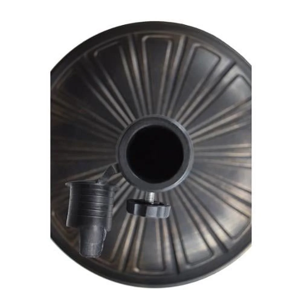 Oakland Living Cast Concrete Bronze Patio Umbrella Stand, 28 lb