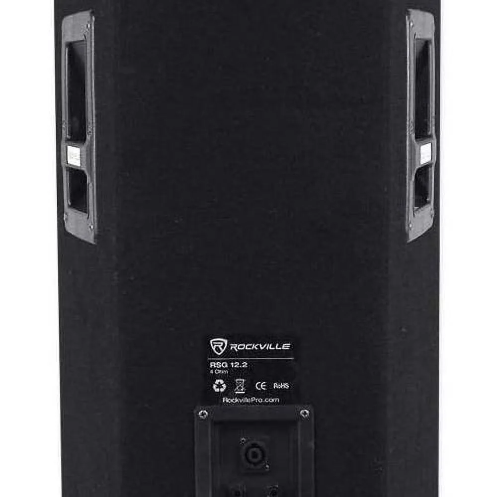 Dual 12” 2000 Watt 3-Way 4-Ohm Passive DJ/Pro Audio PA Ser