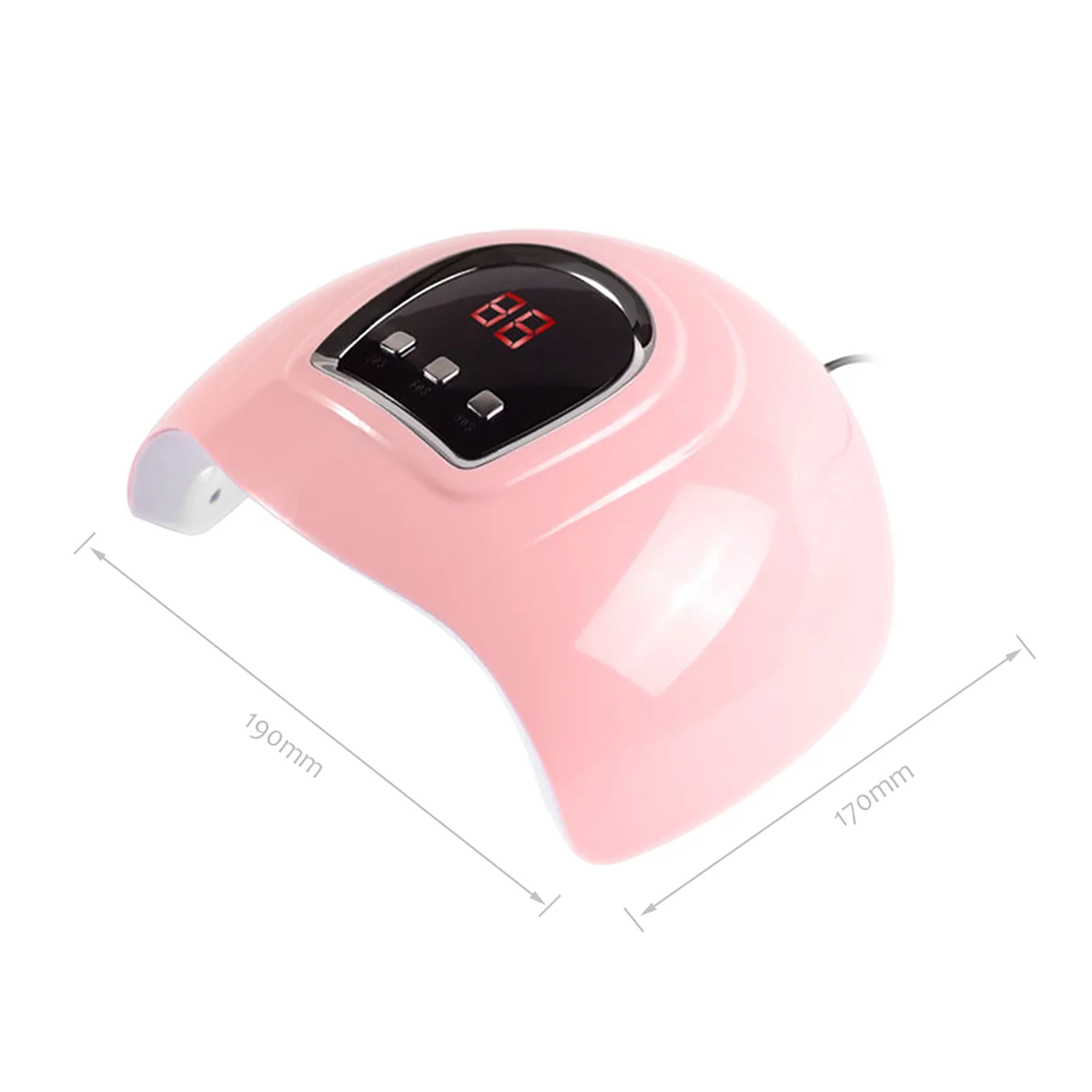 GoolRC Nail Lamp,Uv Toenail Usb Lamp With Timers Professional 54w Nail Led Uv UsbNail Dryer Lampe Nail Sèche Nail Lamp 54 W Nail Dryer Usb Toenail 54w 3 Timers Uv Salon Toenail With 3 Uv