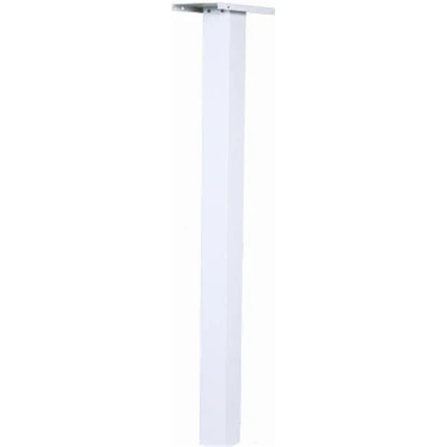 Solar Group BP000W01 7 x 52.3 in. Brighton Mailbox Post - White