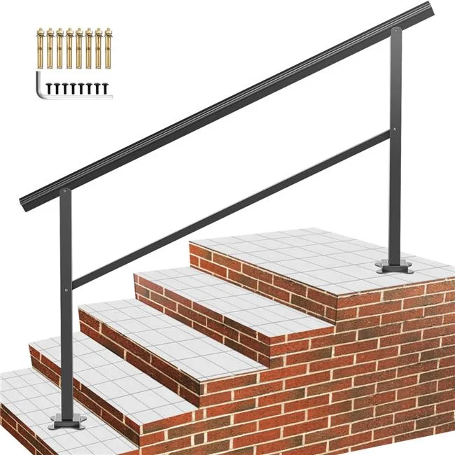 Vevor  165 lbs Load Handrail Outdoor Stairs Aluminum Stair Handrail
