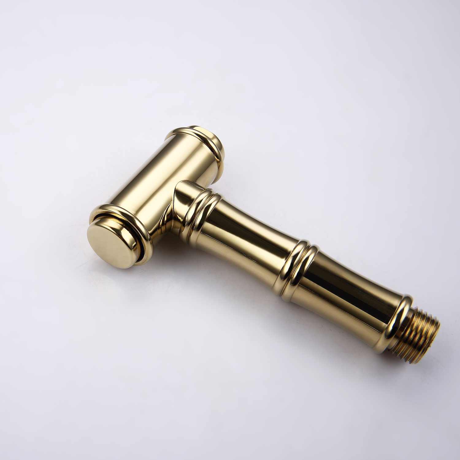 YLtoohoom Bridge Dual Handles Kitchen Faucet With Pull-Out Side Spray in