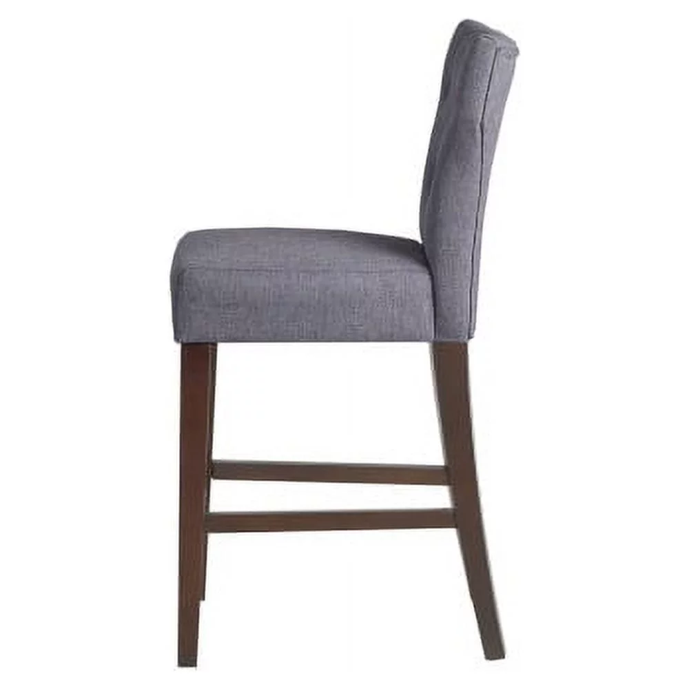Tufted Back Counter Stool