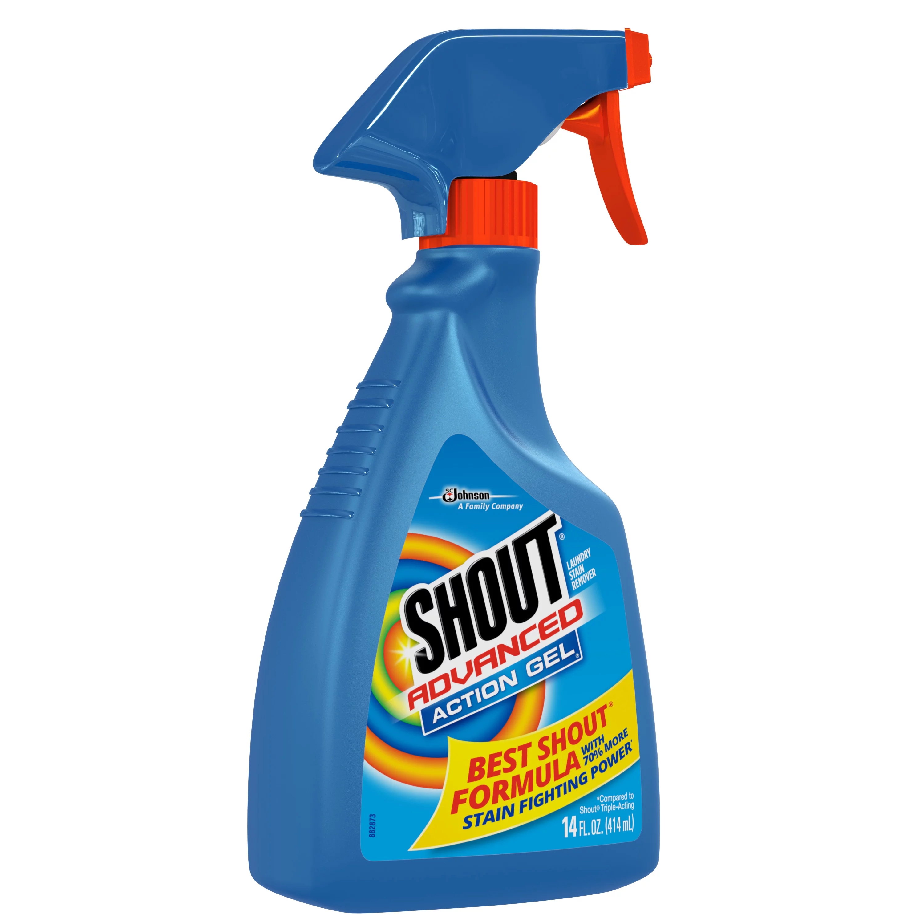 Shout Advanced Gel Spray, 14 Ounces