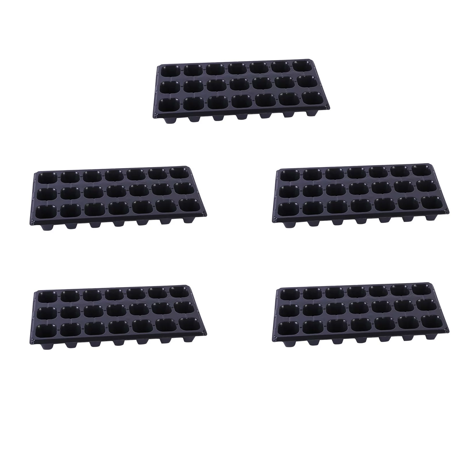 iju7gthy Folding Chairs 6 Pack Gray 4th of July Party Gardening 21 Trays Germination Cells Trays Seedling Patio Lawn & Garden
