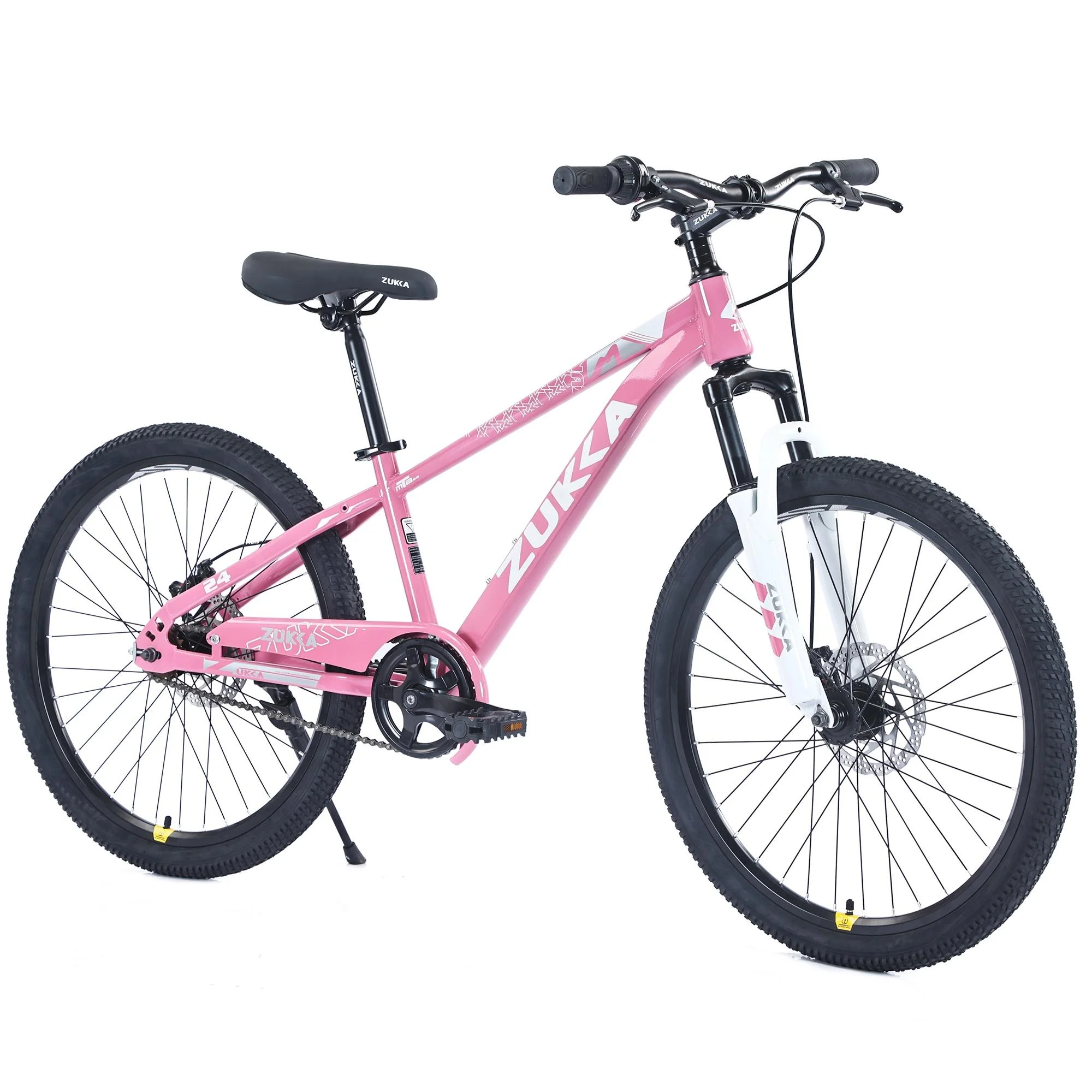 Glavbiku Unisex 24 inch Mountain Bike,Child MTB for Age 7-10 Years,Pink