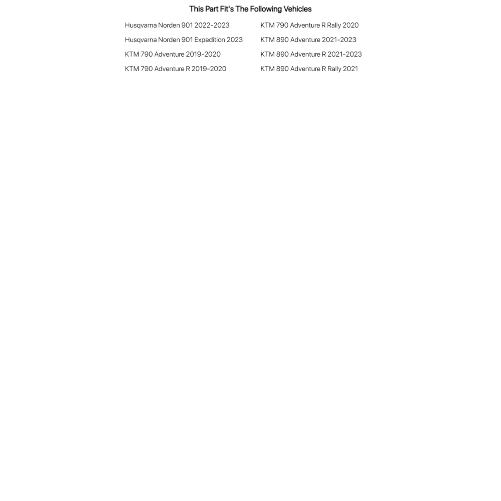 Tusk 4-Stroke Oil Change Kit Motorex Power Full Synthetic 4T 10W-50 For HUSQVARNA Norden 901 2022-2023