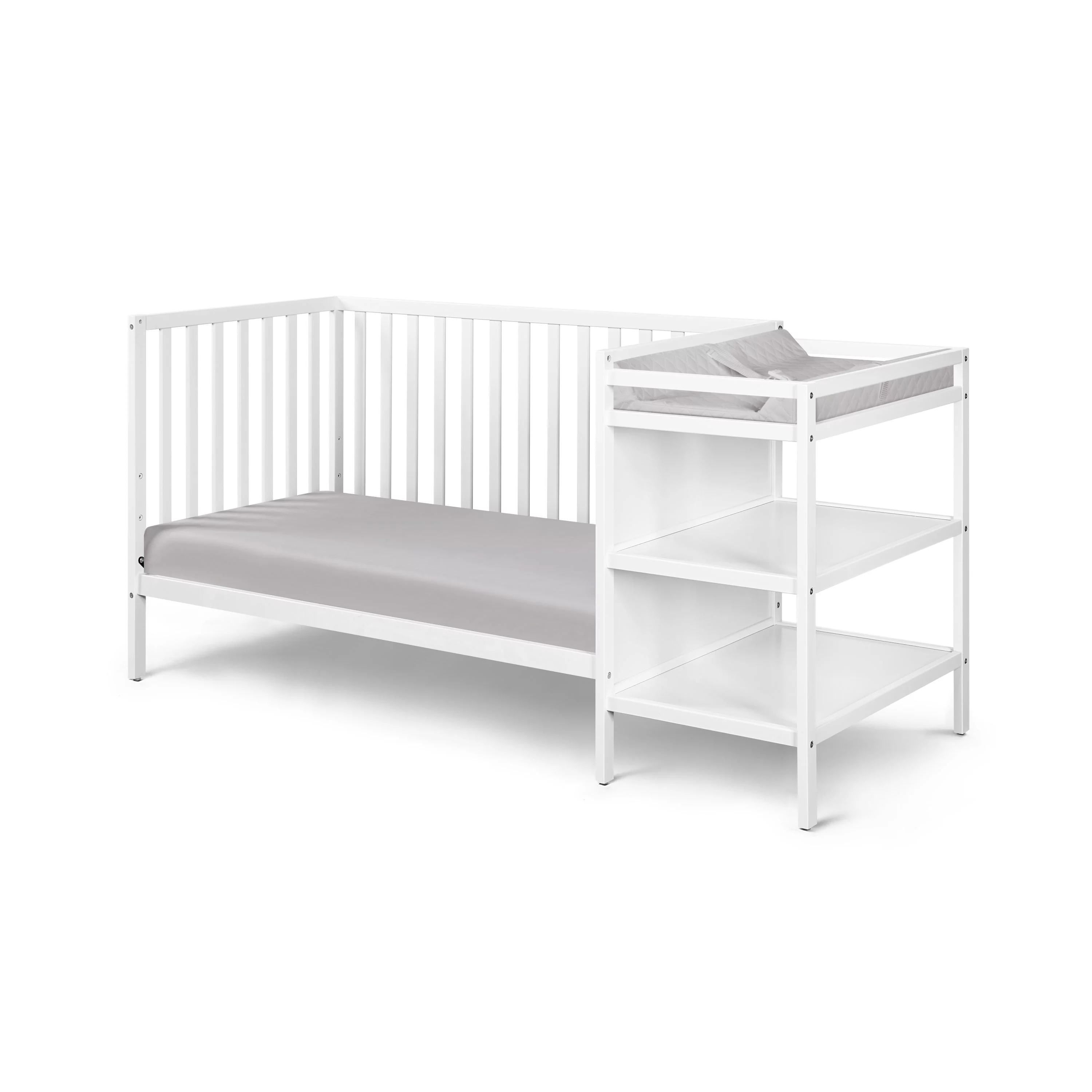 Pure Haven 3-in-1 Convertible Crib and Changer Combo