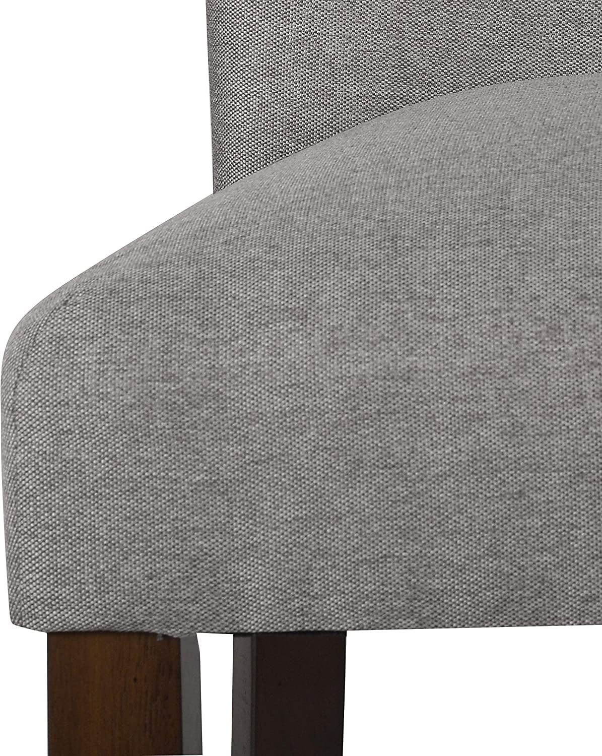 TJUNBOLIFE Parsons Classic Upholstered Accent Dining Chair  Single Pack  Grey