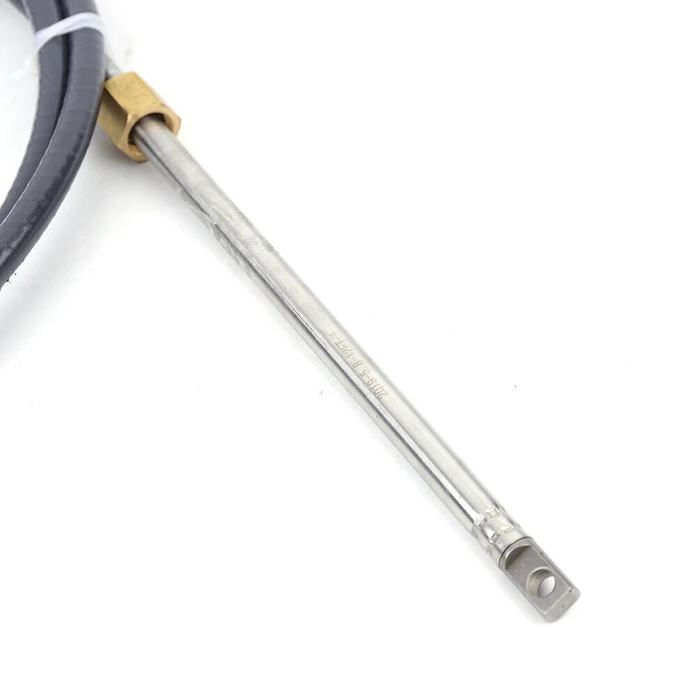 Miumaeov Rotary 12 ft Outboard Steering System Kit Safe-T Cable Boats Hardware 3/4