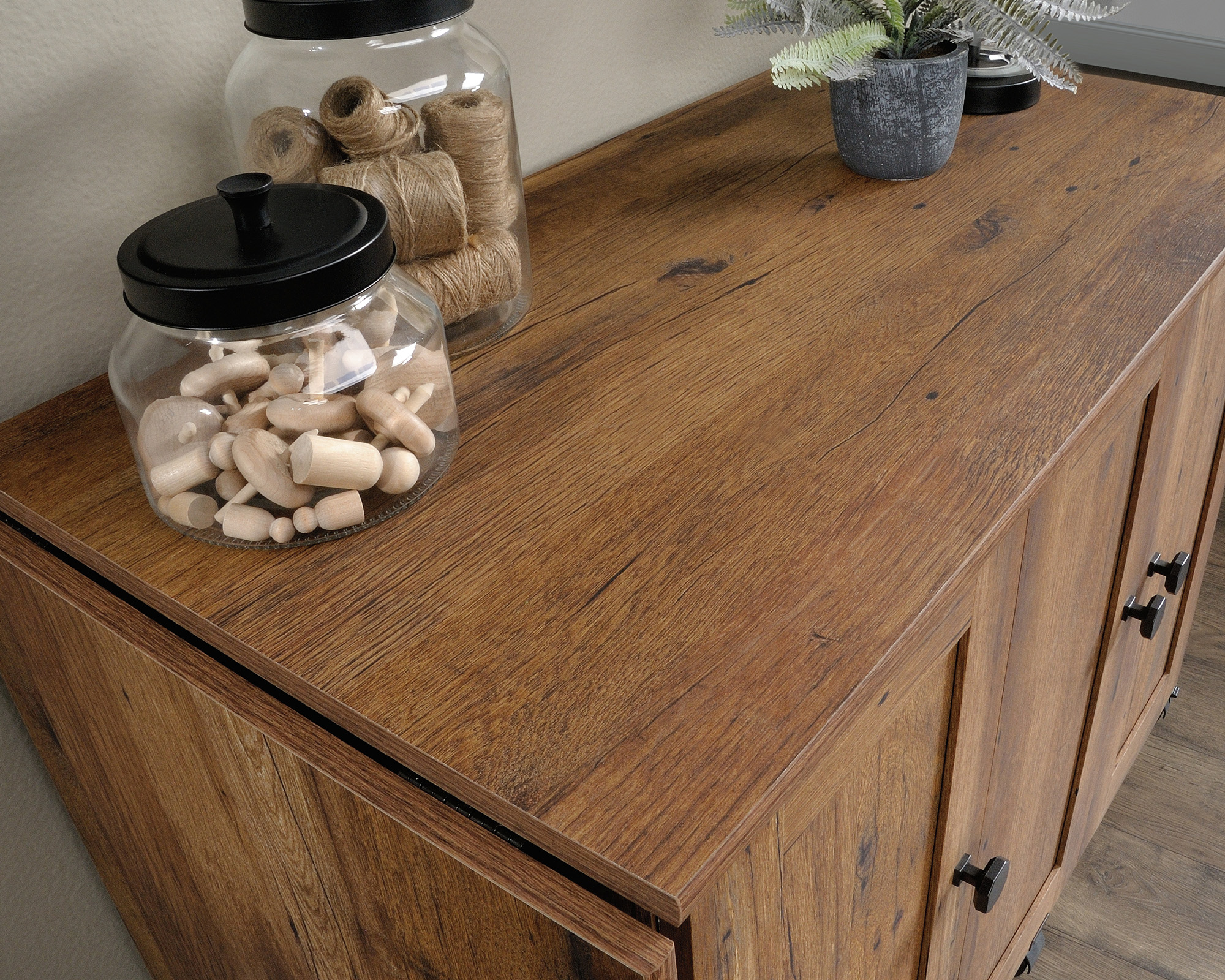 Sauder Select Sewing/Craft Cart Vintage Oak