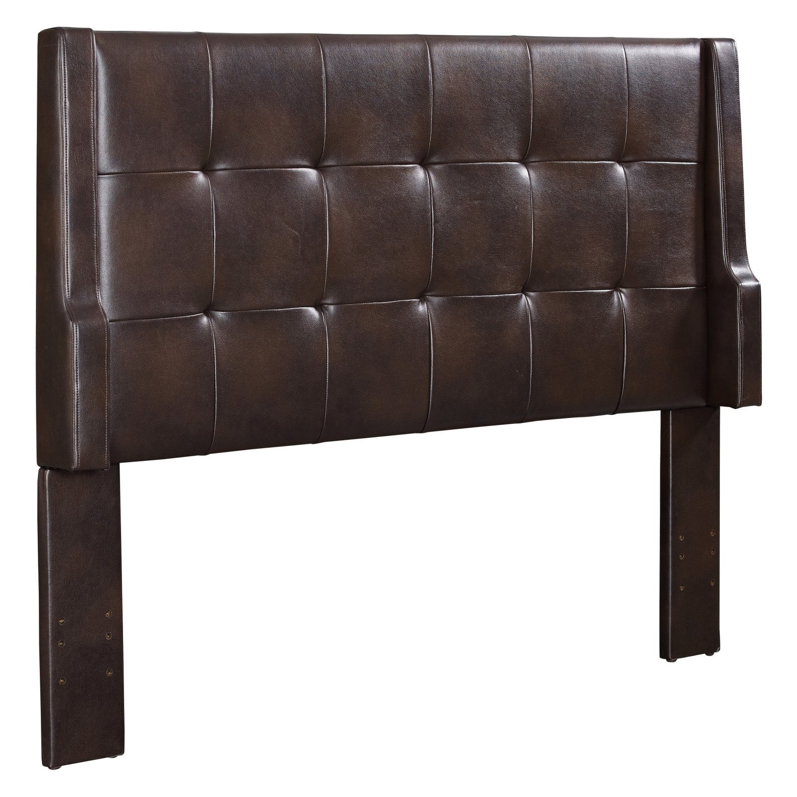 Linon Lenna Headboard, Sable, Button Tufted Accents, Multiple Sizes