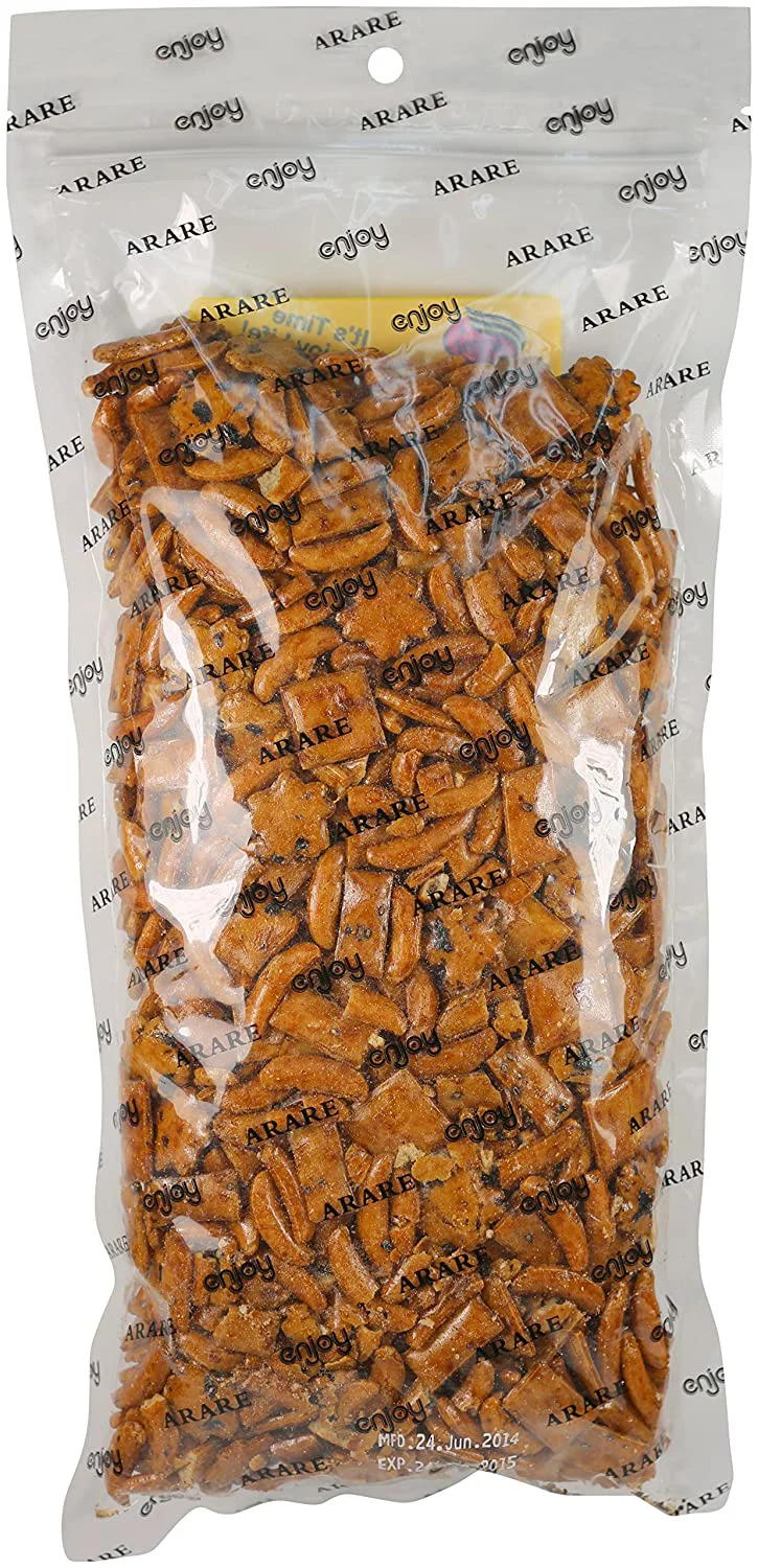 Mixed Arare Rice Crackers, 14 Ounce by