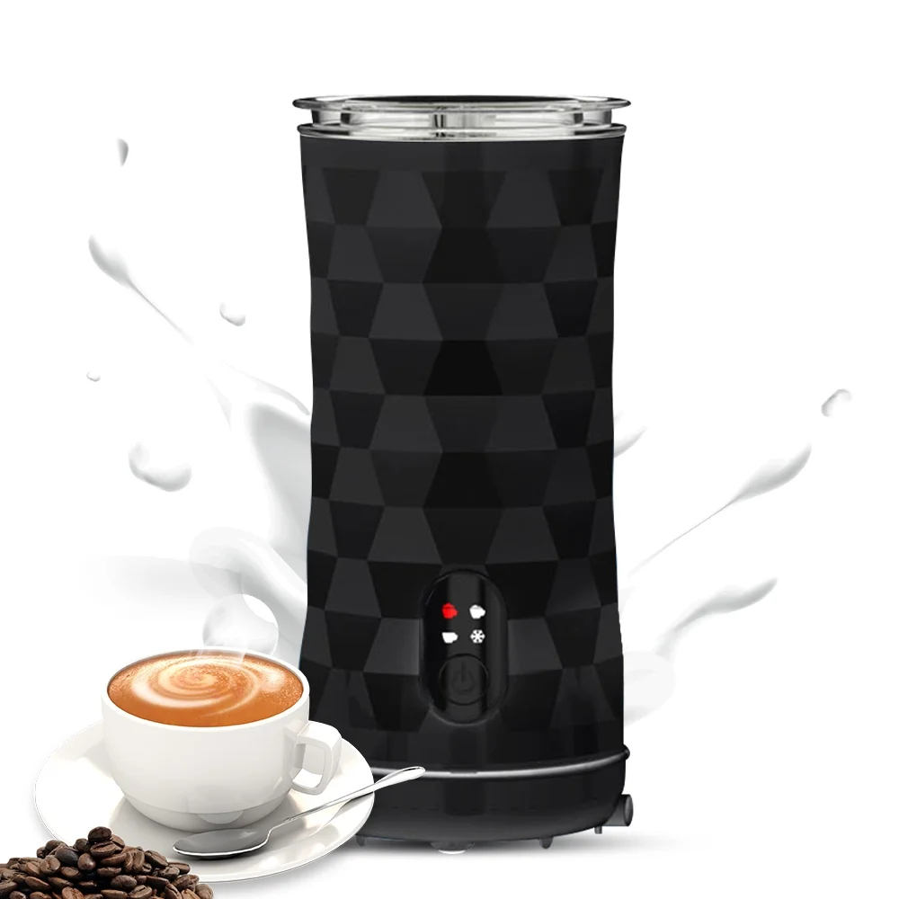 Dcenta Milk Frother 4-in-1 400W Automatic Hot/Cold Foam Maker and Milk Warmer for Latte/Cappuccinos