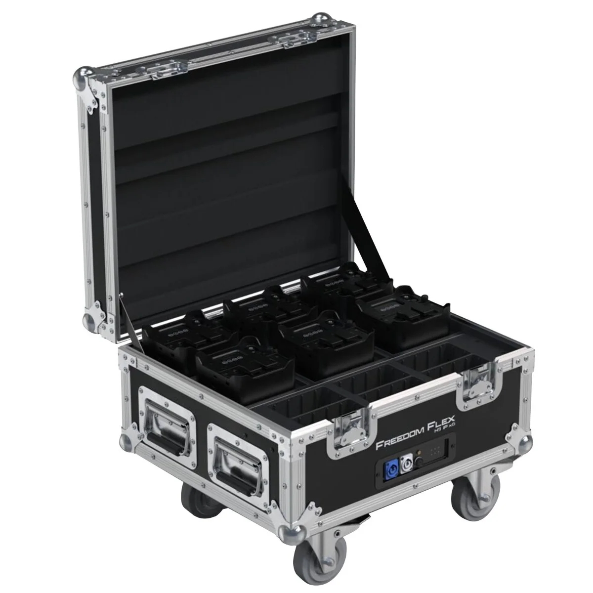 Chauvet DJ Freedom Flex H9 IP X6 Complete Up-Lighting Kit with Handheld Remote Control and Utility Case Package