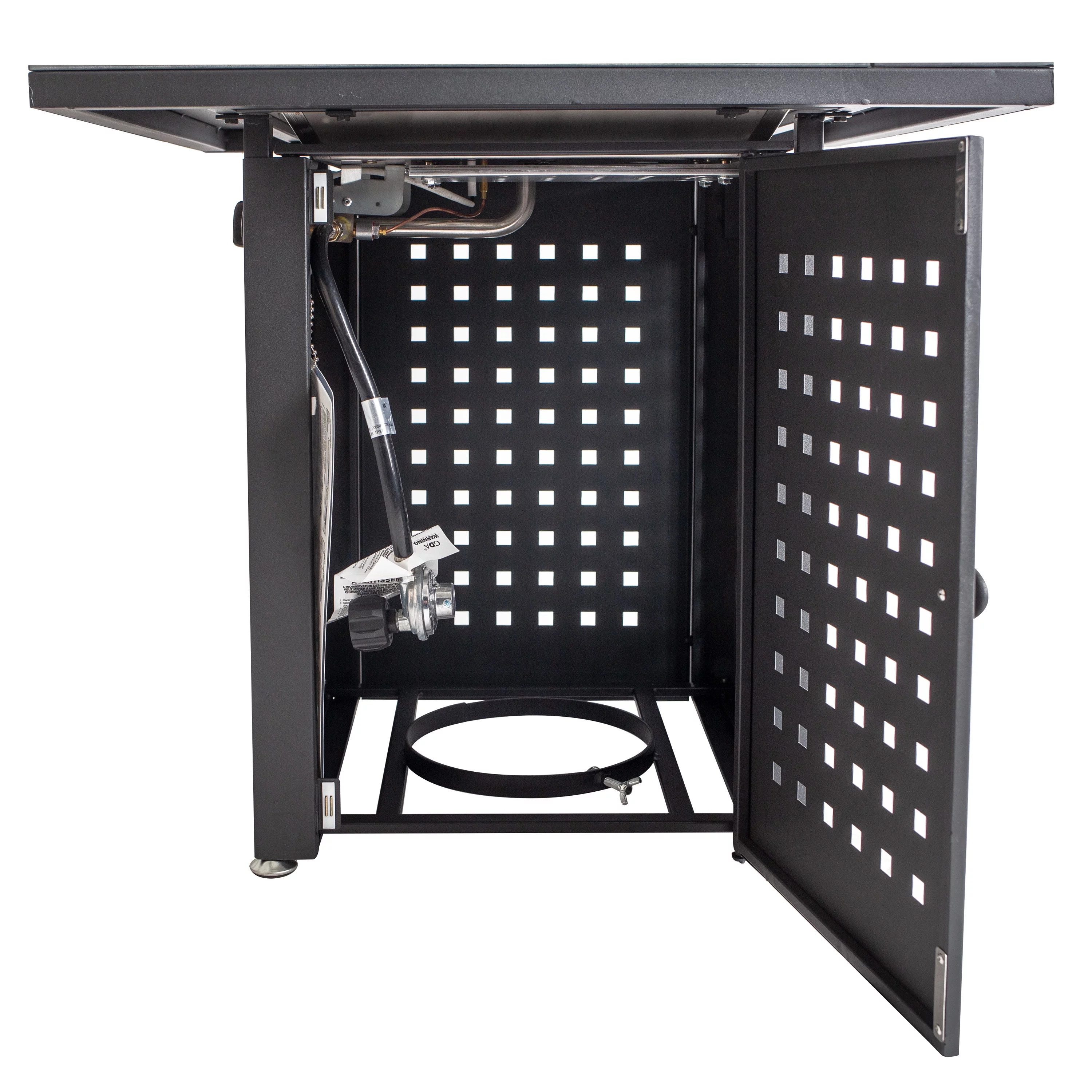 Pleasant Hearth OFG012T Lockwood Propane Gas Fire Pit Table