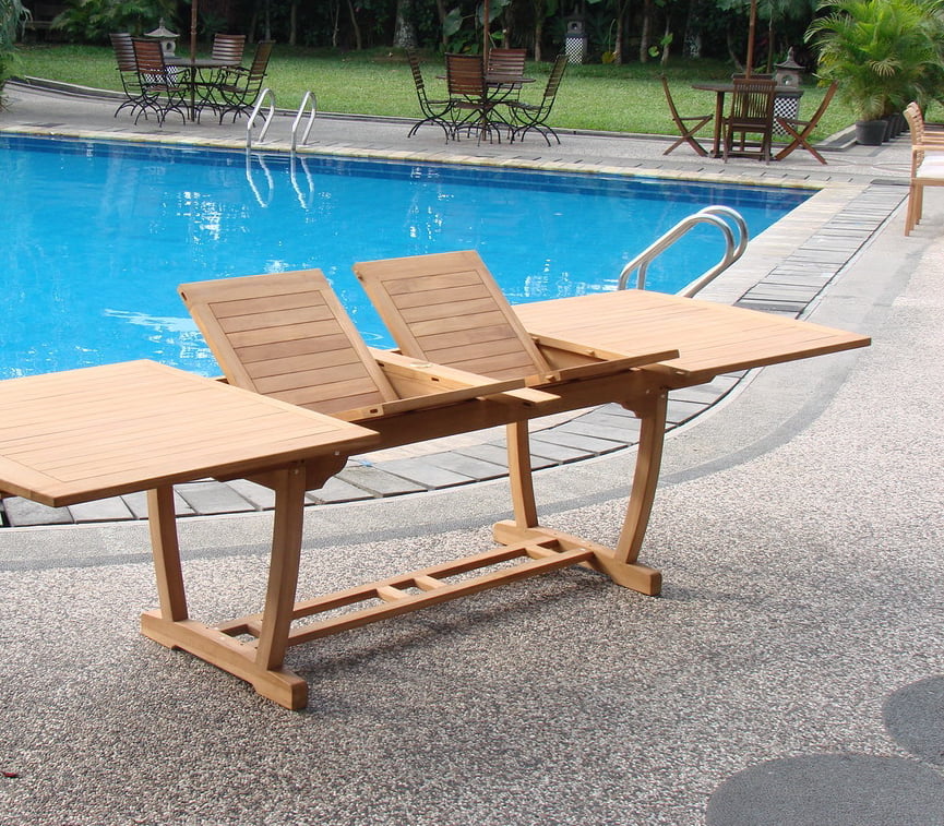 Grade-A Teak Dining Set: 12 Seater 13 Pc: 118