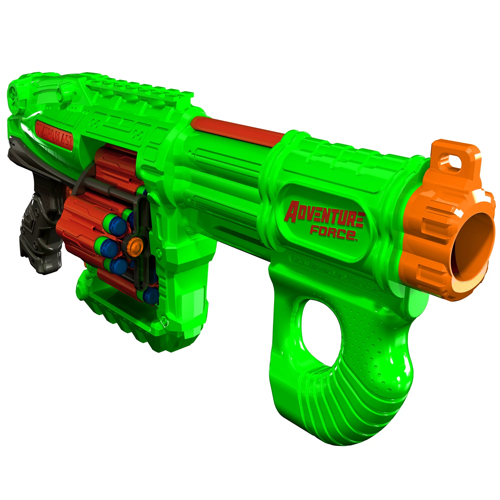 Adventure Force Quatroblast Superflip Quad-Drum Dart Blaster