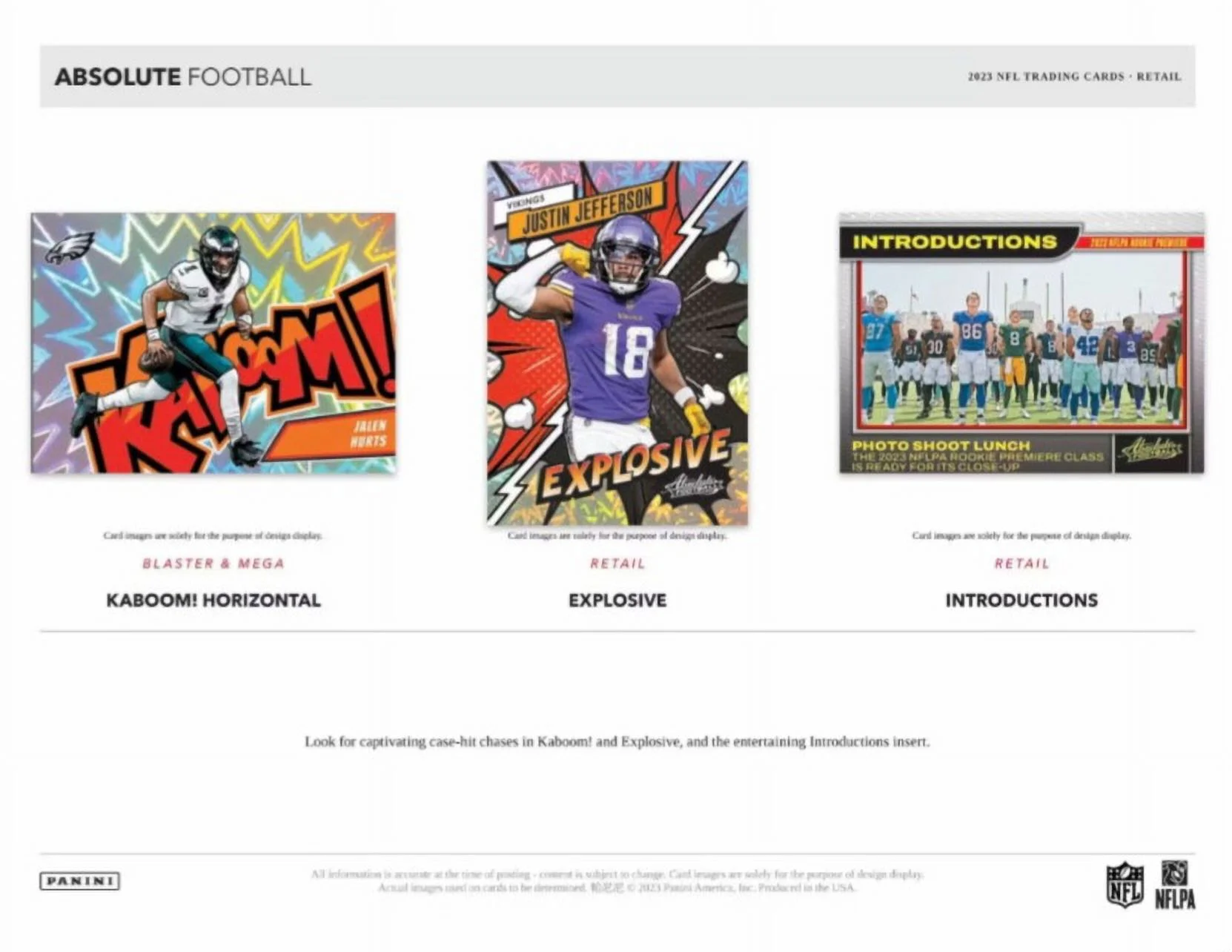 2023 Panini Absolute Football Hobby Blaster Box (Purple Parallels!)
