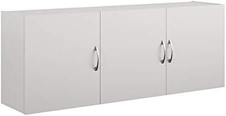 GEROBOOM Engineered Wood Transitional 54" Wall Cabinet in White