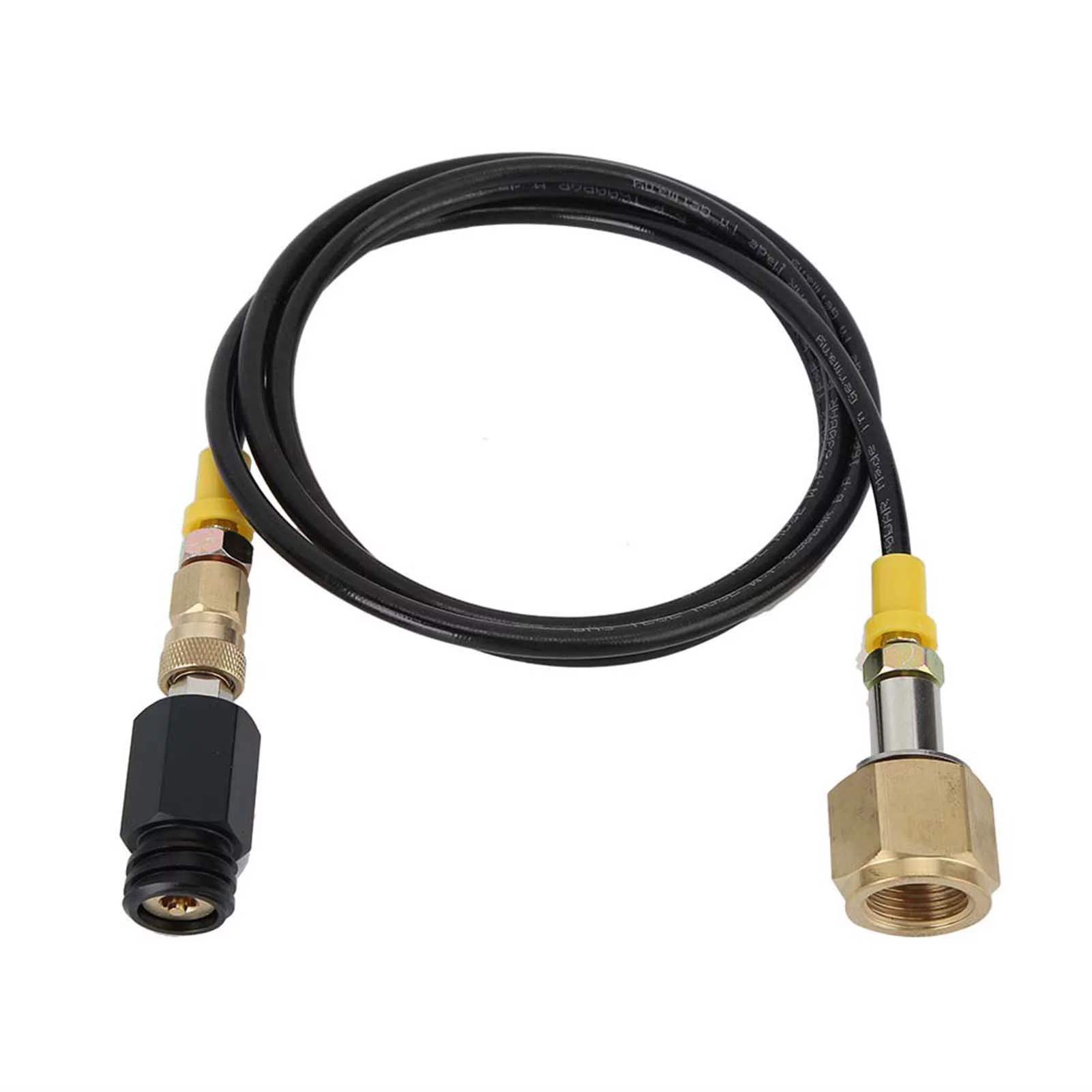 Qukaim C O2 Hose Adapter Kit 1.5m G1/2-14 CGA320 CO2 Tank Adapter Soda Hose Kit Accessories for SodaStream