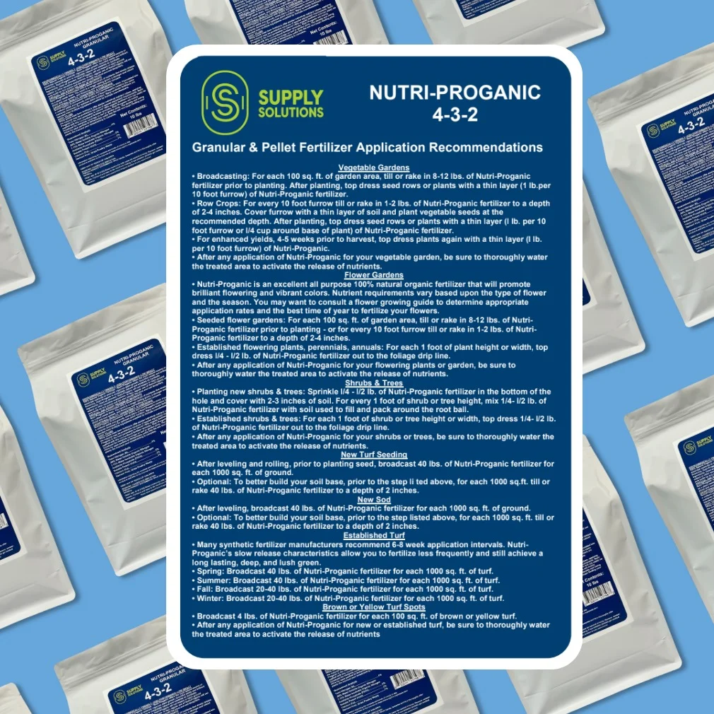 4-3-2 Nutri-Progranic Granular Premium Fertilizer - Feed Your Garden with Balanced Nutrients for Thriving Plants (10lbs)