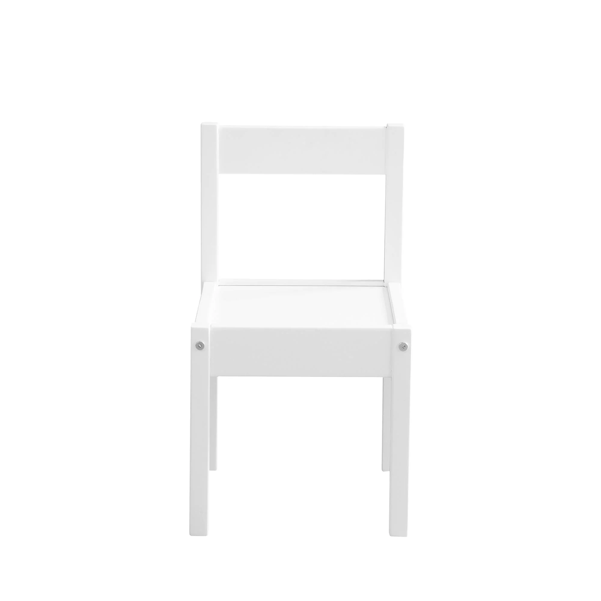 Baby Relax Hunter 5-Piece Kiddy Table & Chair Kids Set, White