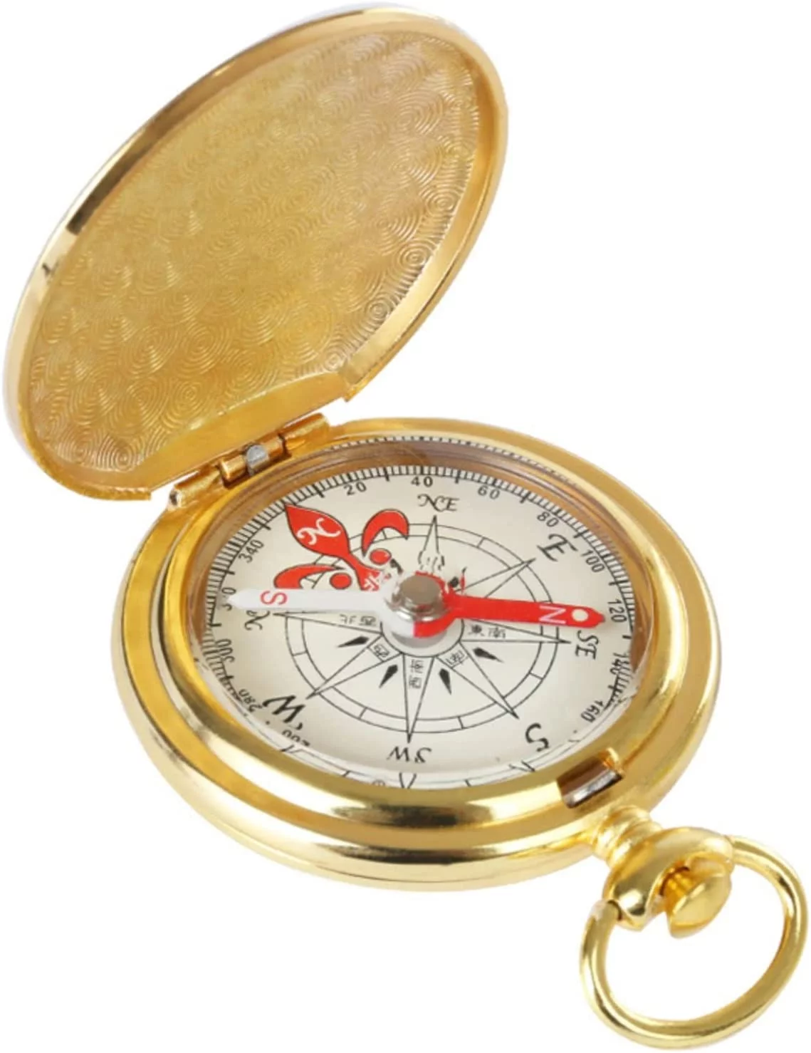 Chunhong Camping Survival Compass Glow in The Dark Military Compass Survival Gearfor for Hiking, Camping,Backpacking, Outdoor Activities