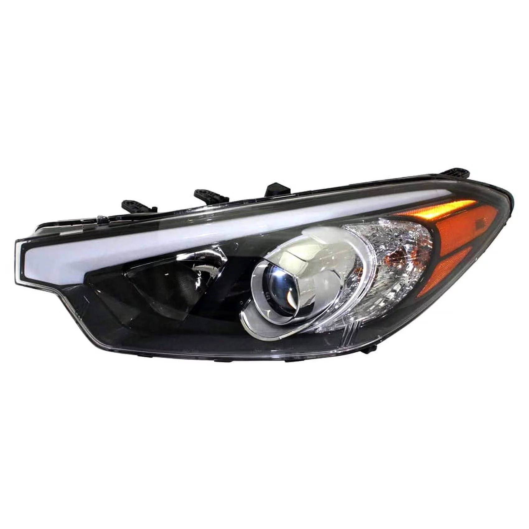 New Left Halogen Headlight Compatible With KIA Forte Sedan Hatchback 5 SX EX LX 2014 2015 2016 By Part Numbers 92101A7200 KI2502170