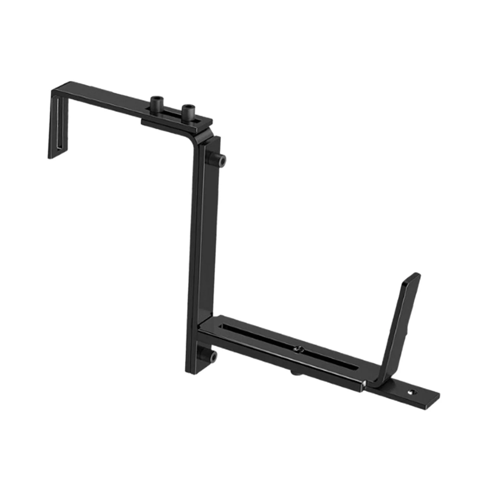 Adjustable Flower Pot Bracket Flowerpots Hanger Hook for Patio Pergola Fence