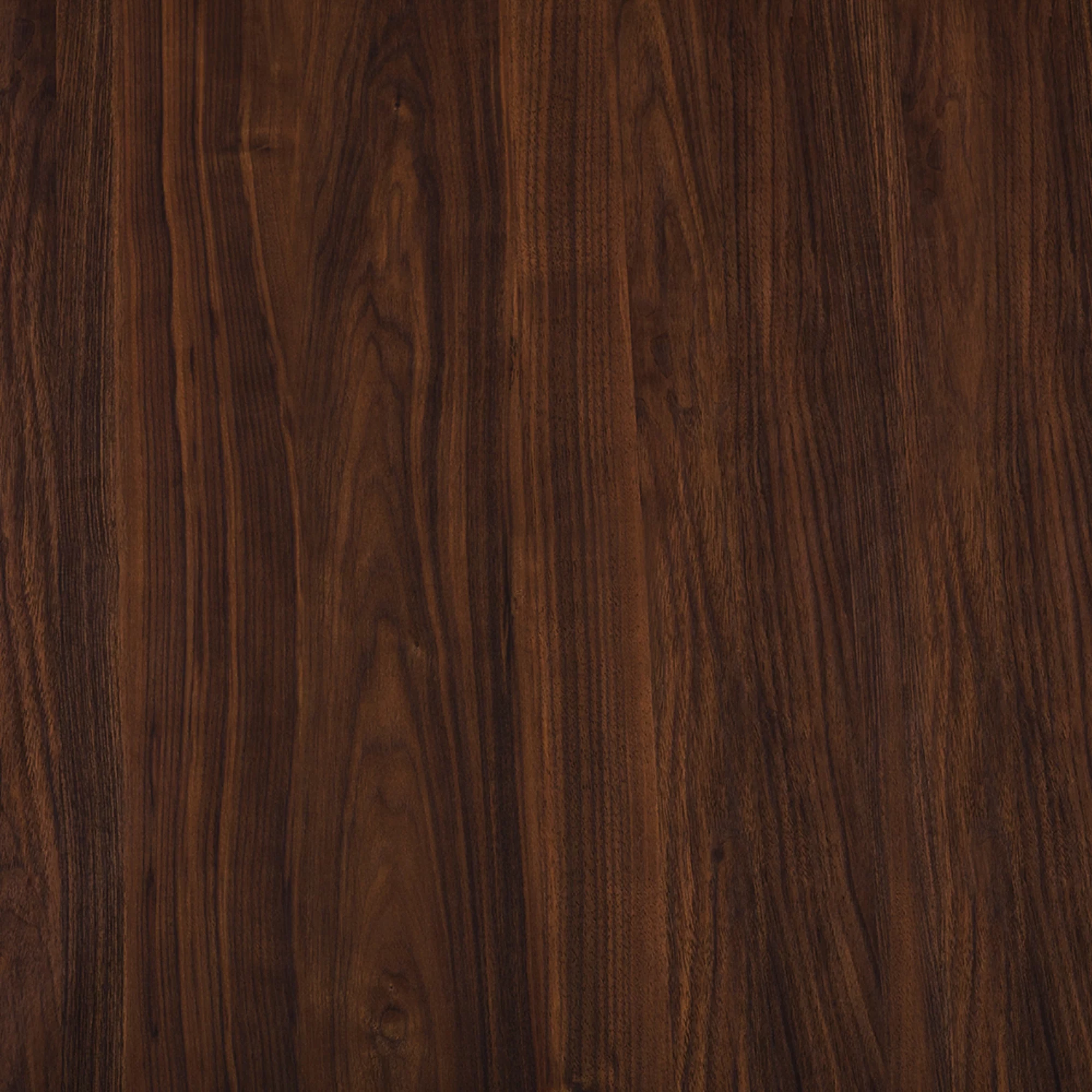 Walker Edison 40” Mid-Century Modern 2-Drawer Coffee Table, Dark Walnut