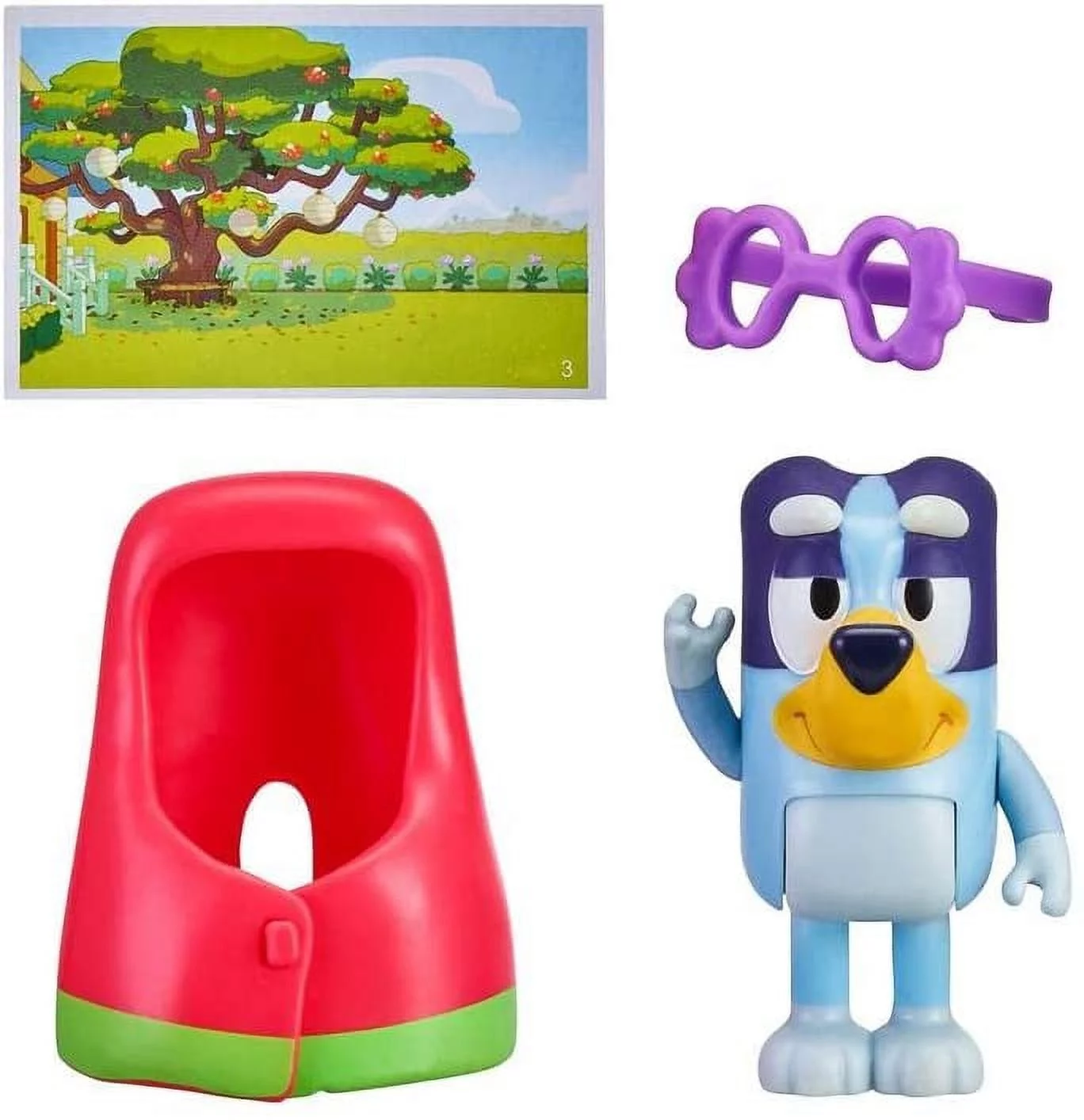 Bluey Story Friends Pack Includes Bluey Grannies, Honey, Bingo,  Figures With Accessory