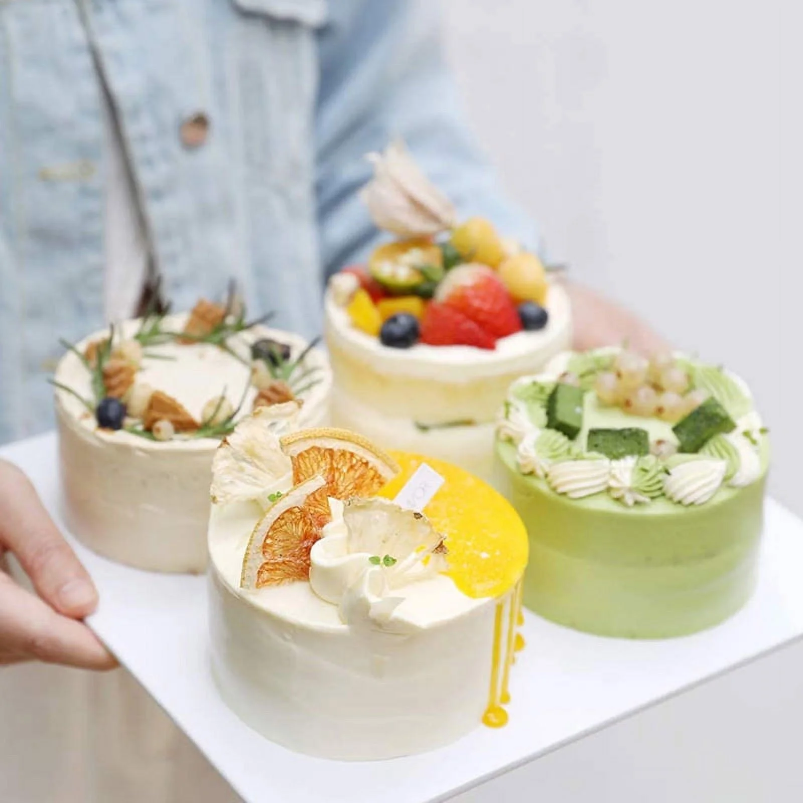 FHKOEGHS Stainless Steel Cake Pan Set Silicone Mini Cake 4 Inch Round Baking Pan Non Stick Silicone Baking Bakeware Pan Reusable Re