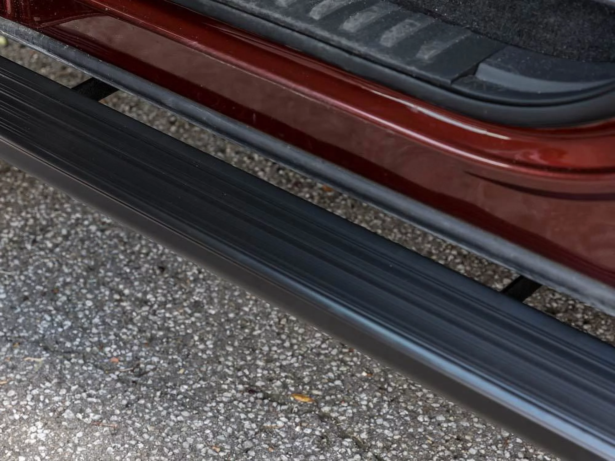 Ionic by RealTruck 61 Series Black Running Boards Compatible with 2015-2017 Chevrolet Tahoe GMC Yukon