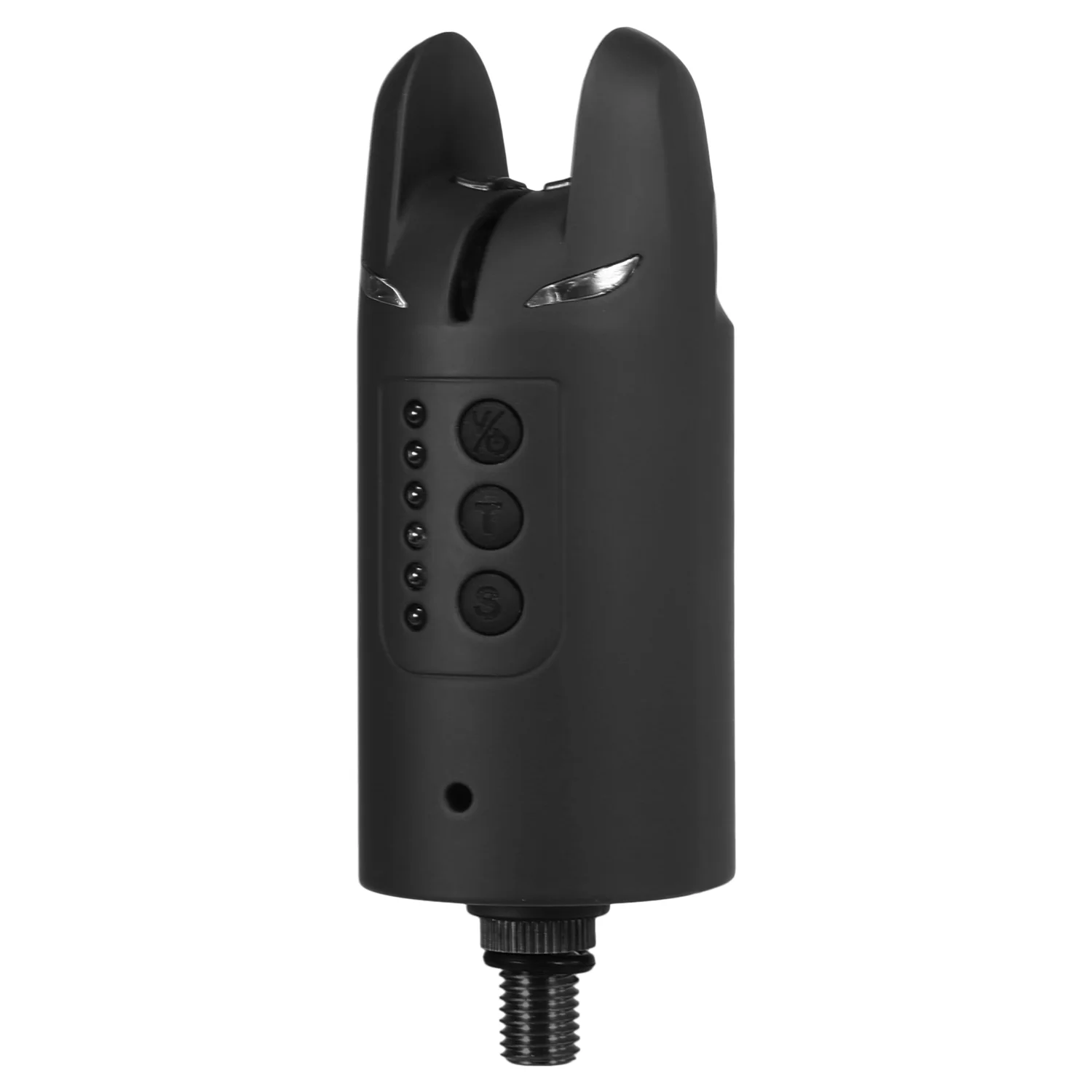 Lixada Wireless Digital Fishing Alarm Set Fishing Bite Sound Alert Kit Changeable Color LED Alarm Indicator with Portable Case