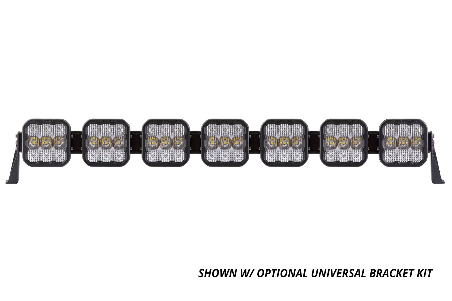 Diode Dynamics SS5 Pro Universal CrossLink 7-Pod Lightbar White Combo DD7246